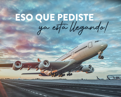 Eso que pediste, está llegando